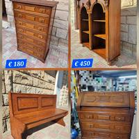 Settimino  Secretaire Cassapanca Libreria
