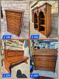 Settimino  Secretaire Cassapanca Libreria