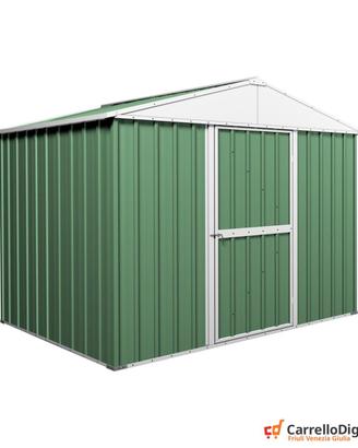 Box baracca lamiera Acciaio 275x175cm verde