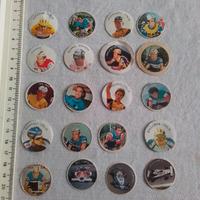 Figurine interne biglie ciclisti e auto nr. 20  pz