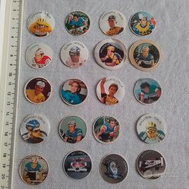 Figurine interne biglie ciclisti e auto nr. 20  pz