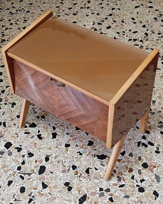 Comodino basso anni 50 vintage