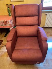 Poltrona elettrica reclinabile Wimed 2 motori