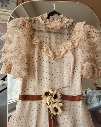abito da sposa anni 70