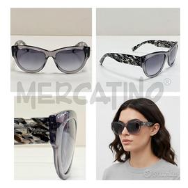OCCHIALI DA SOLE CHRISTINA DIOR FLANELLE GRIGI CON