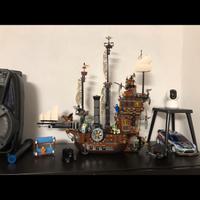 Lego movie 70810 barbacciaio, nave completa no
