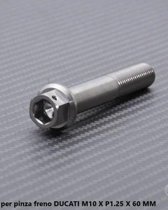 Vite per pinza freno DUCATI M10 X P1.25 X 60 MM