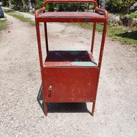 Comodino ospedale anni 40 