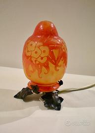 Sauge- Veilleuse art deco Le Verre Francais