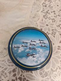 scatola frecce tricolori militare per orologi 