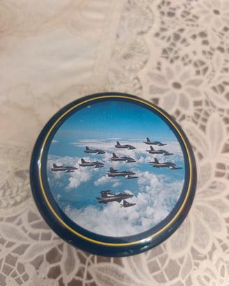 scatola frecce tricolori militare per orologi 
