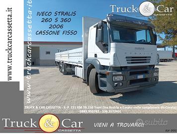 995 IVECO STRALIS 260S360-2006-CASSONE FISSO-€3