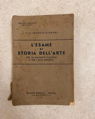 L'esame di storia dell'arte