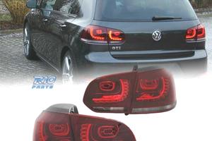 FANALI VOLKSWAGEN VW GOLF 6 08-12 LED ROSSO CHIARO