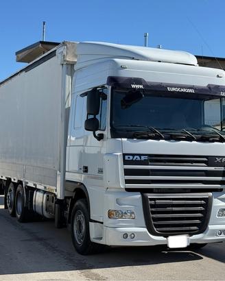 Daf xf 460 e5 centinato mt 7.32 intarder 2011 manu