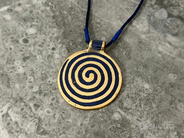Collana Spirale Lapislazzuli