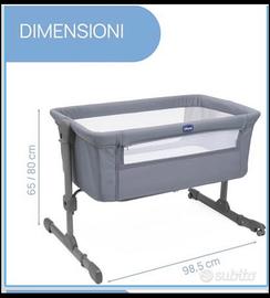 Culla Nex To Me chicco e Box x bambini