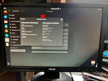Lenovo ThinkCentre M91p + Monitor Asus