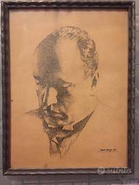 Ritratto a china mussolini 1934