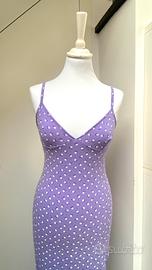 Abito lungo a fiorellini estivo