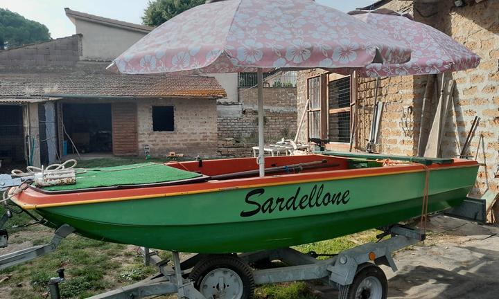 Barca Lago + Carrello Umbria