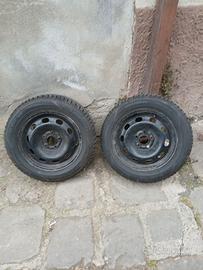 Gomme termiche complete di cerchi 185/60 R14