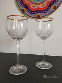 bicchieri di cristallo di Bohemia