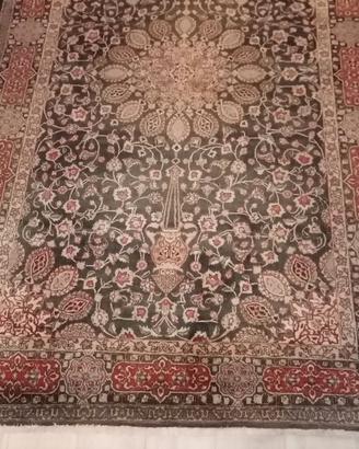 TAPPETO Persiano,Iran  lana e seta 250x150