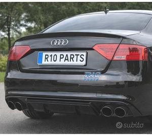 DIFFUSORE AUDI A5 B8 B81 COUPE CABRIO 11-16 LOOK R
