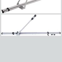 Portabici alluminio - argento