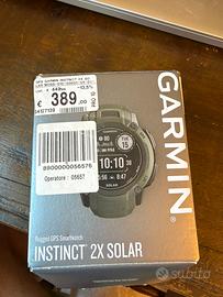 Garmin Instinct 2X solar - Moss- Condizioni ottime