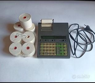 Calcolatrice Olivetti Vintage design Mario Belllin