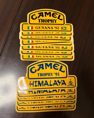 Adesivi Camel Trophy 1991-1992