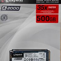 SSD NVMe Kingston A2000 da 500GB 