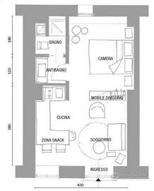 Monolocale via finalmarina 300 euro