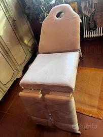 Lettino estetica tattoo 3 zone