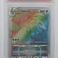 Carta pokemon Hisuian Typhlosion Vstar PSA 8 