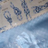 Tovaglia quadrata nodi di mare