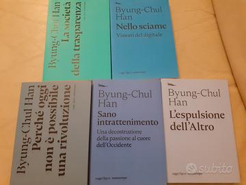   Lotto 5 Libri Byung-Chul Han