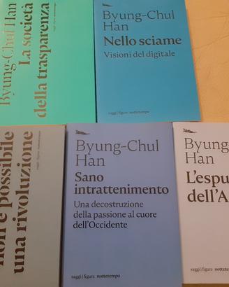   Lotto 5 Libri Byung-Chul Han