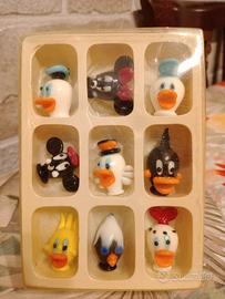 Set 9 Miniature personaggi  disney in Vetro