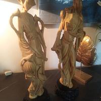 Coppia statue giapponesi originali. 