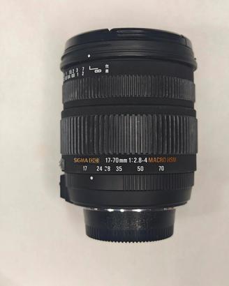 Obiettivo Sigma 17-70 