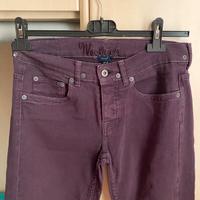 Pantaloni jeans viola woolrich - taglia S