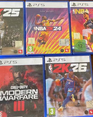 5 GIOCHI PS5