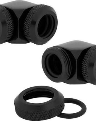 fittings liquido PC custom Tubi rigidi 90°