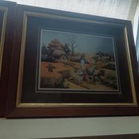 Quadri cornice marrone