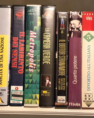 Lotto 20 VHS - Kubrick Welles Buñuel Visconti