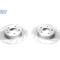 DISCHI FRENO FORATI E SCANALATI PER AUDI