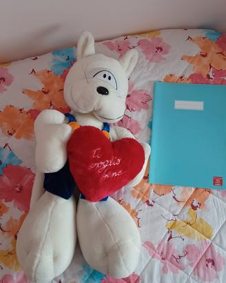 Peluche Diddl maxi, originale, con cuore